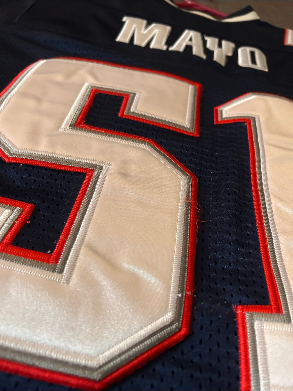 NFL NE Patriots Jersey - JEROD MAYO 51
